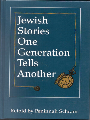 cover image of Jewish Stories One Generation Tells Another